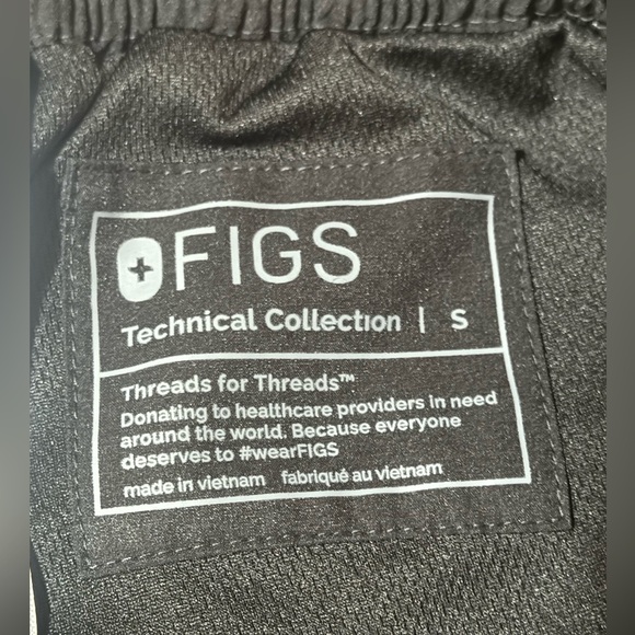 Figs Tansen Freex Lined Jogger Scrub Pants Men’s Small Excellent Condition $58 - Picture 3 of 6